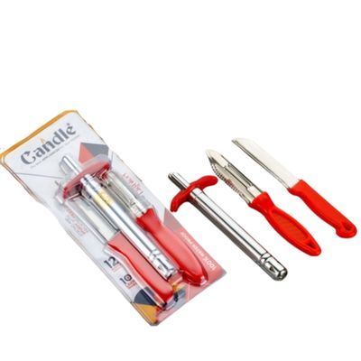 Pragati Agencies - Multi-Tool Gas Lighter 3-Piece Set Red